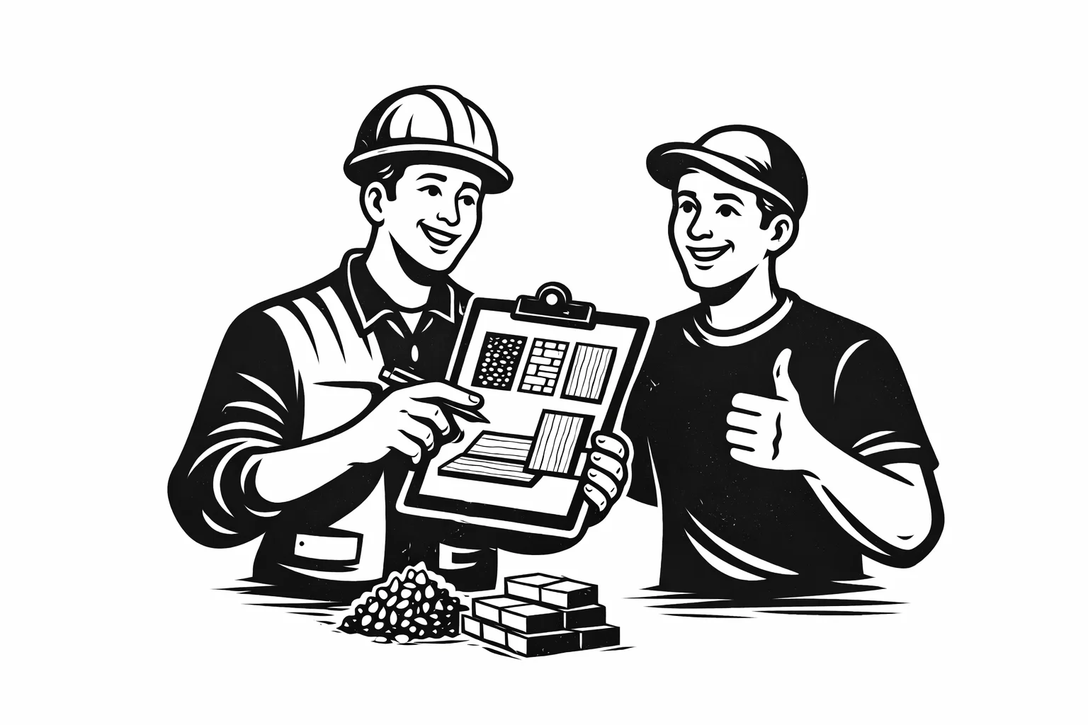 Logik Material Picked WIth Customer Icon